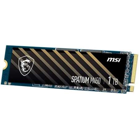 Внутренний SSD-накопитель 1000Gb MSI Spatium M450 S78-440L0M0-P83 M.2 2280 PCIe NVMe 4.0 x4