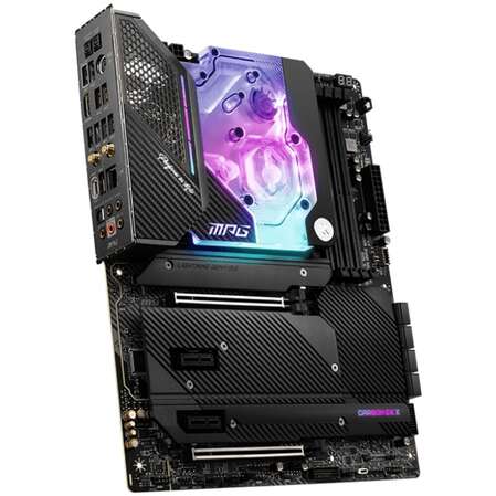 Материнская плата MSI MPG X570S Carbon EK X Socket-AM4 AMD X570 4xDDR4, 8xSATA3, RAID, 4xM.2, 2xPCI-E 16x, 7xUSB 3.2, 1xUSB 3.2 Type C, HDMI, WiFi, 2.5GLAN ATX Ret