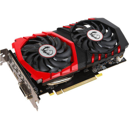Видеокарта MSI GeForce GTX 1050 Ti 4096Mb, Gaming 4G DVI-D, HDMI, DP Ret