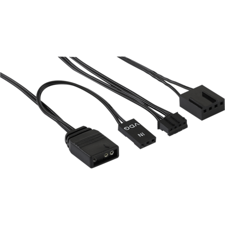 Aerocool H66F ARGB Controller 6-port hub with PWM