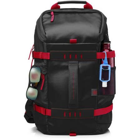 15.6" Рюкзак для ноутбука HP Odyssey BP (X0R83AA) черный/красный