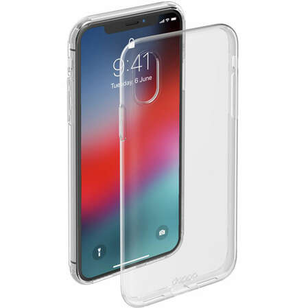 Чехол для Apple iPhone Xs Max Deppa Gel Case, прозрачный