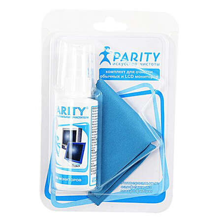 Чистящее средство Parity Комплект для очистки обычных и LCDмониторов (спрей 60мл+2 салф.из микрофибры)(арт.24127)