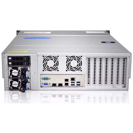 Корпус Gooxi RMC3116-670-HS-D 3U 16bay chassis ,direct backplane rear 2*2.5"SAS/SATA 1300W 1+1 EU power cables rail kit