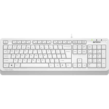 Клавиатура A4Tech Fstyler FKS10 White/Grey