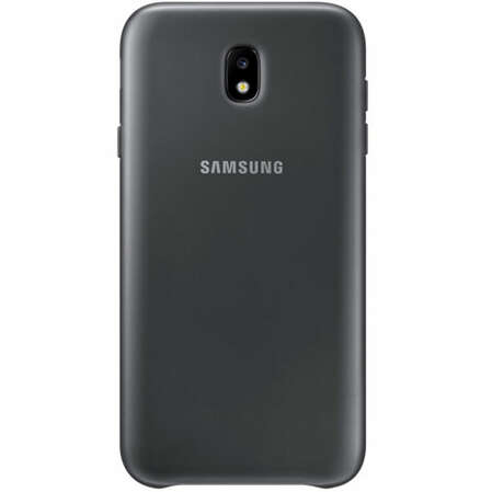 Чехол для Samsung Galaxy J7 (2017) SM-J730FM Dual layer Cover черный 