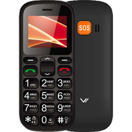 Мобильный телефон Vertex C305 Black/Orange