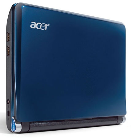 Нетбук Acer Aspire One D AOD250-0BB Atom-N270/1G/160/XP/10"/Blue (LU.S680B.175)