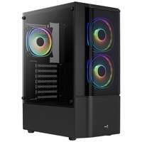 Корпус ATX Minitower AeroCool Quantum-G-BK-v2 Black 