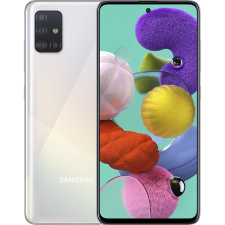 Смартфон Samsung Galaxy A51 SM-A515 64Gb белый