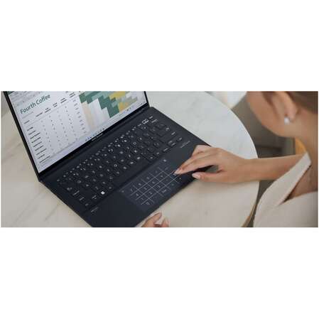 Ноутбук ASUS ZenBook 14 UM3402YA-KP783W AMD Ryzen 5 7430U/8Gb/512Gb SSD/14" WQXGA /Win11 Jade Black