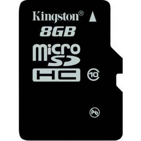 Micro SecureDigital 8Gb HC  Kingston , Class 10 (SDC10/8GB SPP)
