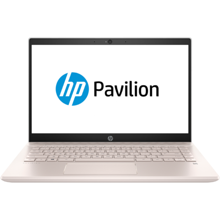 Ноутбук HP Pavilion 14-ce0005ur 4GY05EA Core i3 8130U/4Gb/1Tb+16Gb Optane/14.0" FullHD/Win10 Rose Gold