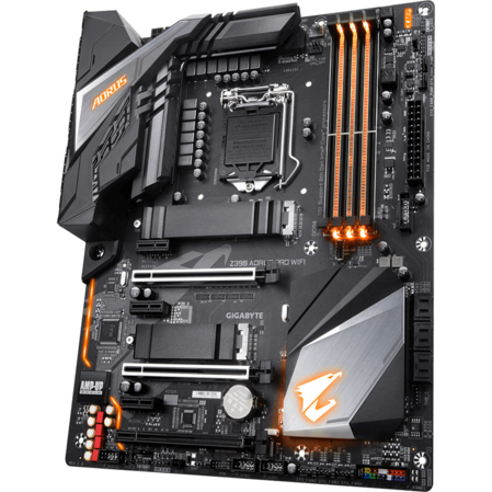 Материнская плата Gigabyte Z390 AORUS Pro Wifi Z390 Socket-1151v2 4xDDR4, 6xSATA3, RAID, 3xM.2, 3xPCI-E16x, 5xUSB3.1, 1xUSB Type-C, HDMI, 802.11ac, Glan, ATX 