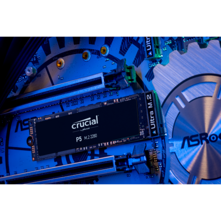 Внутренний SSD-накопитель 2000Gb Crucial P5 (CT2000P5SSD8) M.2 2280 PCIe NVMe 3.0 x4