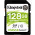 Карта памяти SecureDigital 128Gb Kingston Canvas Select SDHC Class 10 UHS-I (SDS/128GB) 