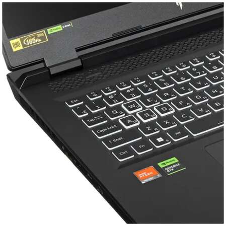 Ноутбук Acer Nitro 17 AN17-41-R8P3 AMD Ryzen 7 7735HS/16Gb/1Tb SSD/NV RTX4050 6Gb/17.3" QHD/DOS Black