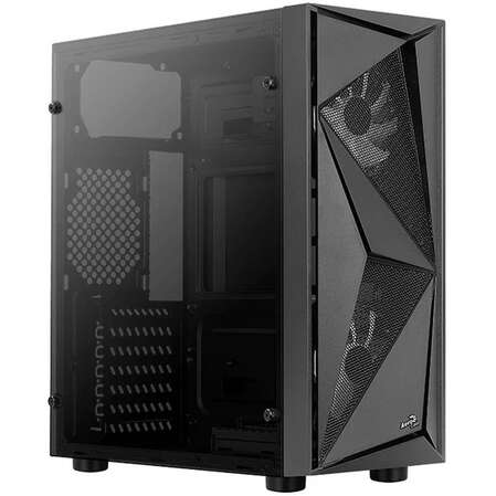 Корпус ATX Miditower AeroCool Glider Cosmo-G-BK-v1 Black