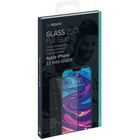 Защитное стекло для Apple iPhone 12 mini Deppa 2,5D Full Glue с черной рамкой