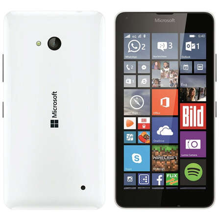 Смартфон Microsoft Lumia 640 LTE Dual Sim White