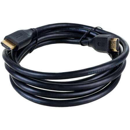 Кабель HDMI-HDMI v2.1 2м Cablexpert (CC-HDMI8K-2M) черный, позол.разъемы, экран, пакет
