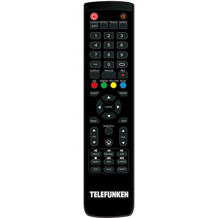 Телевизор 32" Telefunken TF-LED32S15T2S (HD 1366x768) черный 