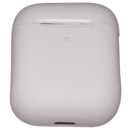 Чехол силиконовый Brosco для Apple AirPods 2 розовый песок
