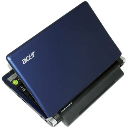 Нетбук Acer Aspire One D AOD250-0Bb Atom-N270/1/160/XP/wimax/10"/Blue (LU.SAG0B.005)