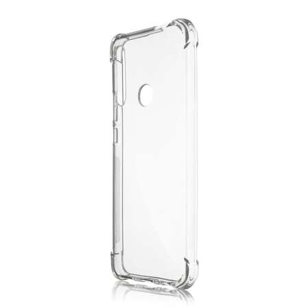 Чехол для Honor 9X Brosco, усиленная силиконовая накладка, прозрачный