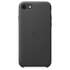 Чехол для Apple iPhone SE (2020) Leather Case Black