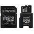 Micro SecureDigital 16Gb Kingston +2ад SD и Mini (SDC2-16GB-2ADP)
