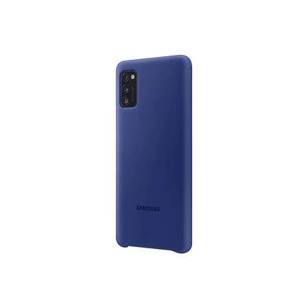 Чехол для Samsung Galaxy A41 SM-A415 Silicone Cover синий
