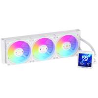 Система водяного охлаждения Coolleo ICE GOD LCD WH 360 ARGB White (ICE-GOD-LCD-WH) S115x/1200/1700/1851, AM4/AM5