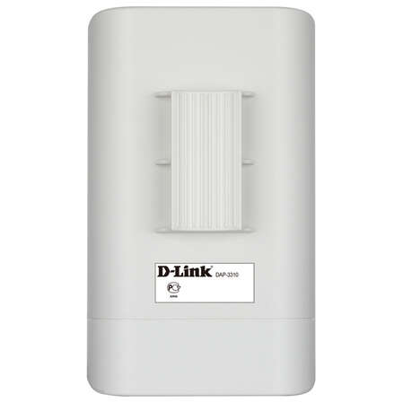 Точка доступа D-Link DAP-3310 802.11n 300Мбит/с 28dBM 2xLAN
