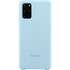 Чехол для Samsung Galaxy S20+ SM-G985 Silicone Cover голубой