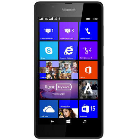 Мобильный телефон Microsoft Lumia 540 Dual Sim Black