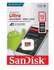 Карта памяти Micro SecureDigital 512Gb SanDisk Ultra microSDXC class 10 UHS-1 A1 SDSQUAC-512G-GN6MN
