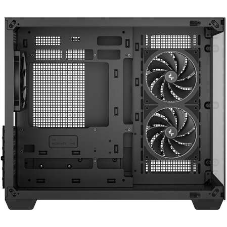 Корпус MicroATX Minitower Deepcool CG330 3F черный