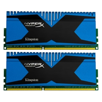 Модуль памяти DIMM 8Gb 2x4Gb KIT DDR3 PC22400 2800MHz Kingston  HyperX Predator (KHX28C12T2K2/8X)