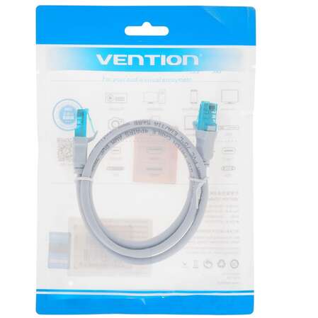 Патч-корд UTP 10м Vention (VAP-A10-S1000) серый