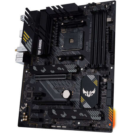Материнская плата ASUS TUF Gaming B550-Plus Wifi II B550 Socket AM4 4xDDR4, 6xSATA3, RAID, 2xM.2, 2xPCI-E16x, 5xUSB3.2, 1xUSB3.2 Type C, DP, HDMI, Wi-Fi, 2.5Glan, ATX