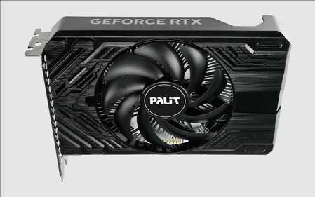Видеокарта Palit GeForce RTX 4060 8192Mb, StormX 8G (NE64060019P1-1070F) 1xHDMI, 3xDP, Ret