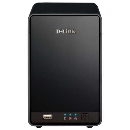 D-Link DNR-326, 2x3.5HDD Raid 0,1, 1xGbLAN, 256Mb
