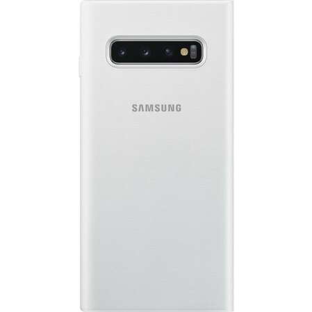 Чехол для Samsung Galaxy S10 SM-G973 LED View Cover белый