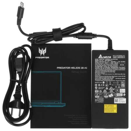 Ноутбук Acer Predator Helios PH18-73-99GX Core Ultra 9 275HX/64Gb/2Tb SSD/NV RTX5080 16Gb/18" WQXGA/DOS Black