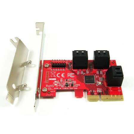 Контроллер Smartbuy PE-156 для 6x SATA3 SSD/HDD в PCIe3.0 x4
