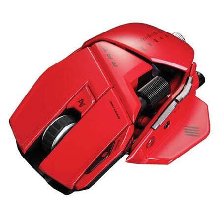 Мышь Saitek Mad Catz R.A.T.9 Gloss Red USB