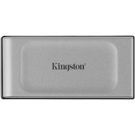 Внешний SSD-накопитель 1Tb Kingston XS2000 SXS2000/1000G (SSD) USB 3.2 серебристый