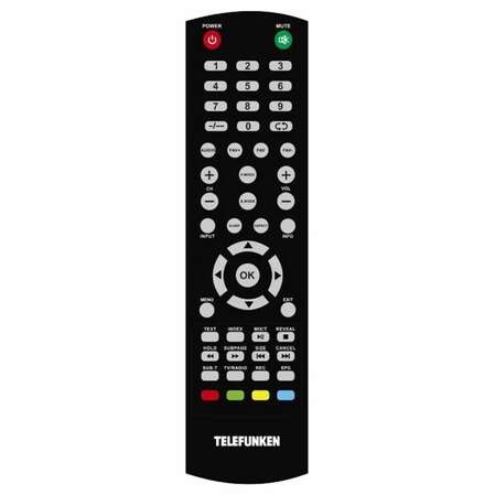 Телевизор 32" Telefunken TF-LED32S02T2 (HD 1366x768) черный 