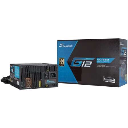 Блок питания 650W Seasonic G12 GС-650 (G12 GC-650 SSP-650RT2)